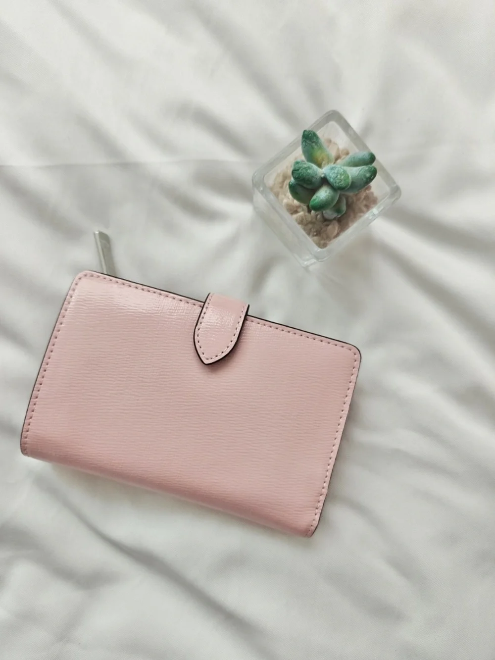 New Kate Spade Madison Medium Bifold Wallet Tutu Pink KN227 $199